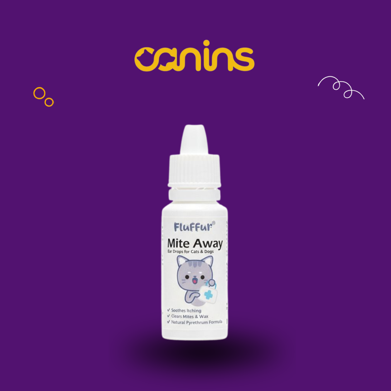 Mite Away Ear drops for cats & dogs