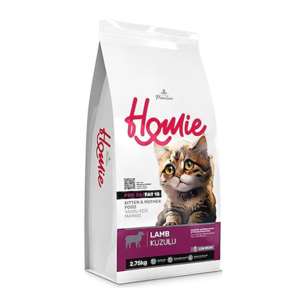 Homie Super Premium Kitten & Mother Cat Food - Lamb (Low Grain)