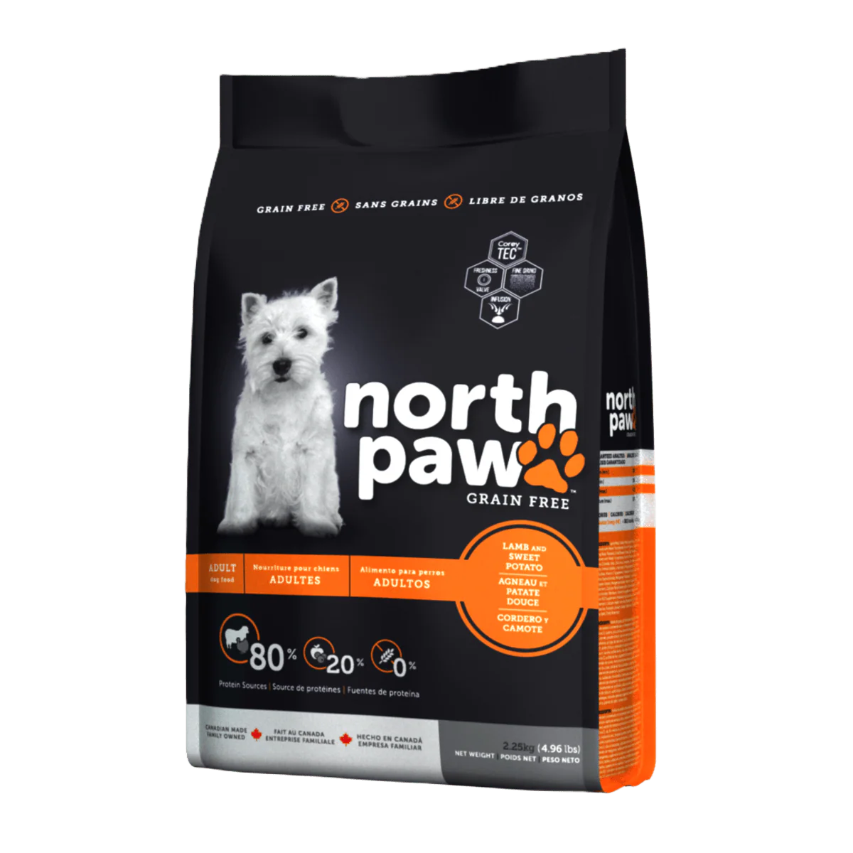 Northpaw lamb & sweet potato