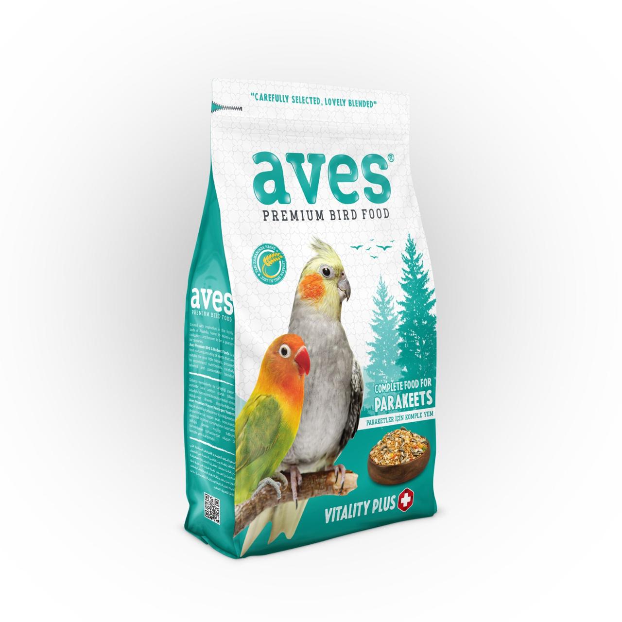 Aves Premium Complete Food For Parakeets