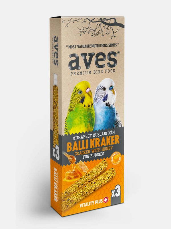 Aves Premium Cracker With Honey For Budgies