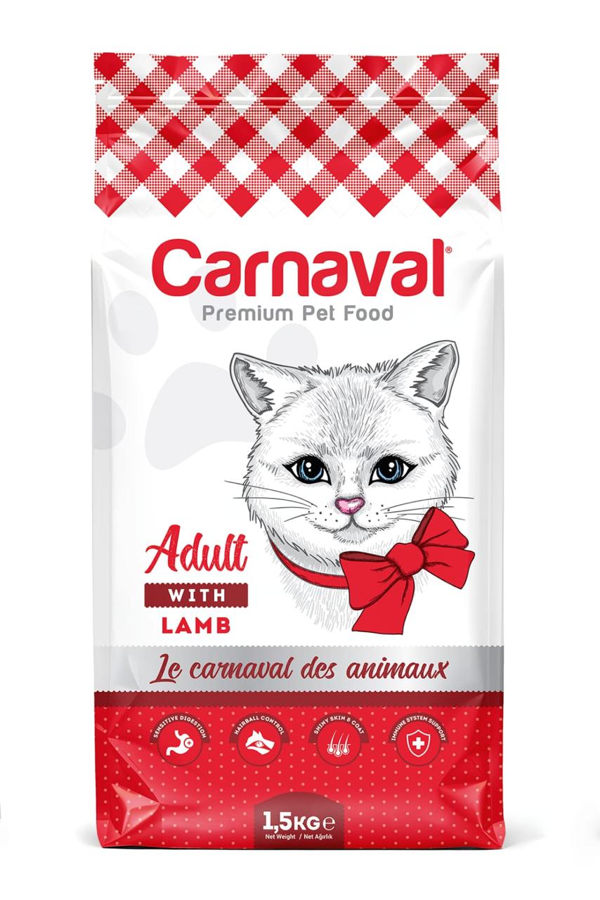 Carnaval Premium Adult Cat Food with Lamb