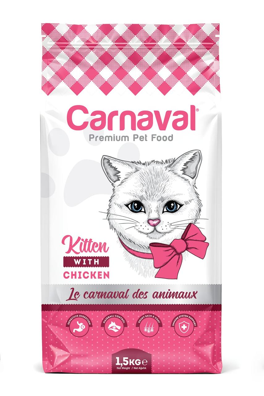 Carnaval Premium Kitten Cat Food with Chicken