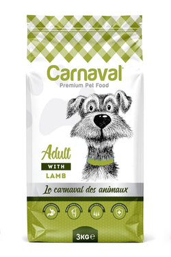 Carnaval Premium Adult Dog Food with Lamb