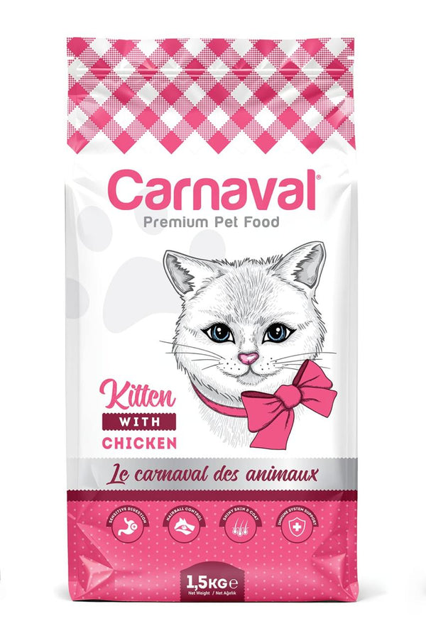 Carnaval Premium Kitten Cat Food with Chicken
