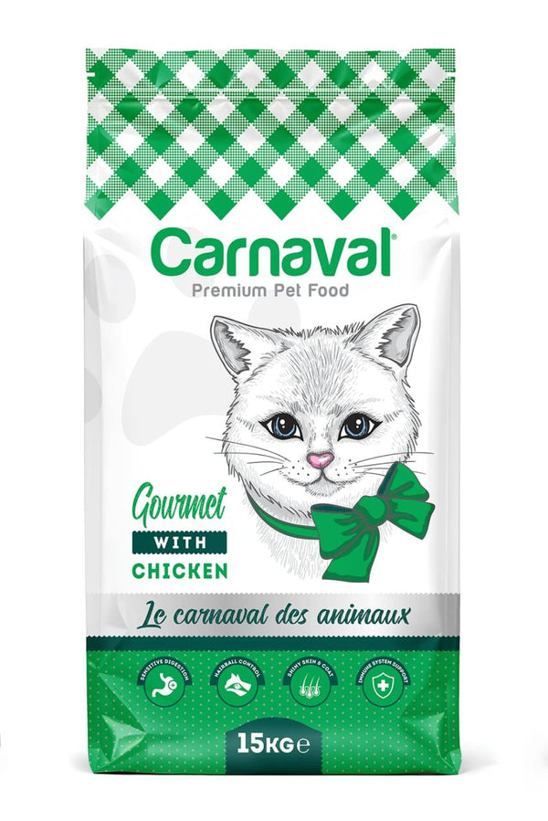 Carnaval Premium Adult Cat Food Gourmet with Chicken