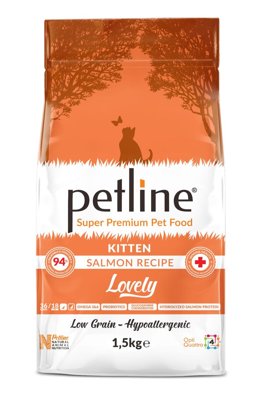 Petline Super Premium Kitten Salmon Selection Cat Food