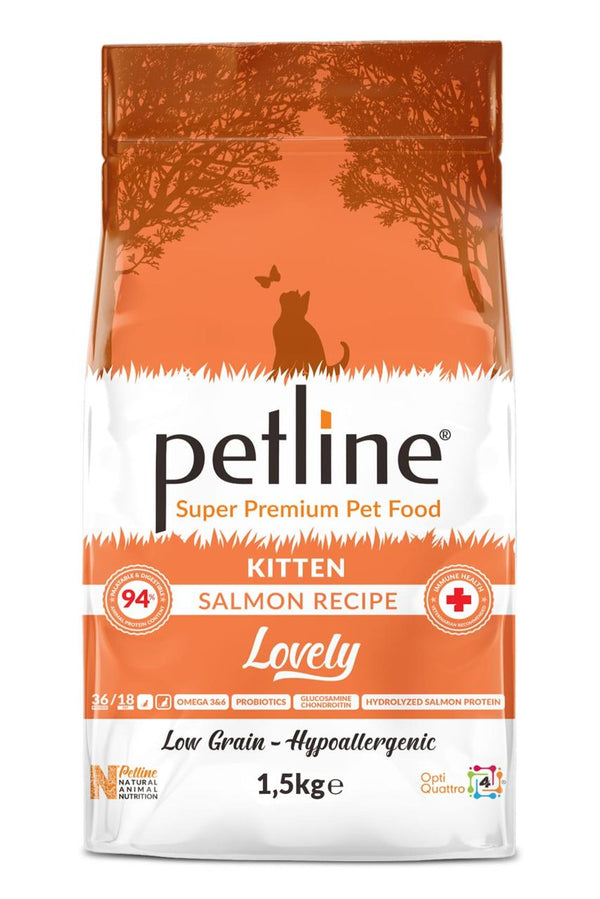 Petline Super Premium Kitten Salmon Selection Cat Food