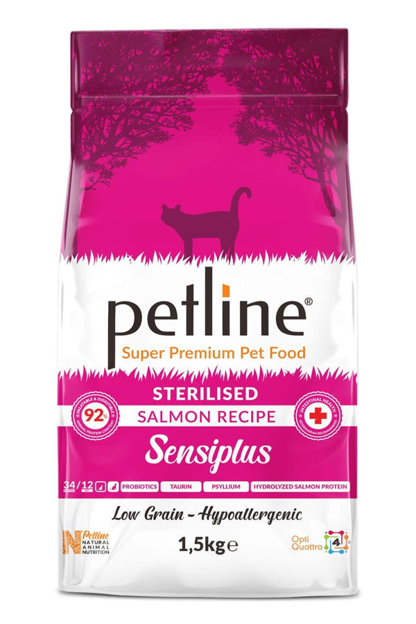 Petline Super Premium Adult Sterilised Salmon Cat Food