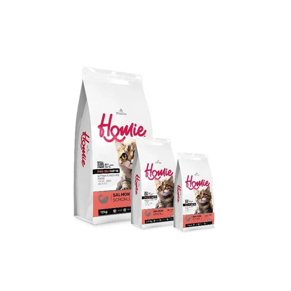 Homie Super Premium Kitten & Mother Cat Food - Salmon (Low Grain)